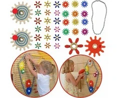 Mechanizmų ir dantračių rinkinys MASTERKIDZ STEM