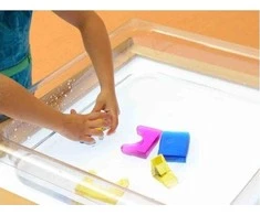 MASTERKIDZ Acrylic Vanduo and Sand Play Container - Square