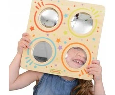 Masterkidz Sensorycinė Tablica su Veidrodžiais ir Lęšiais