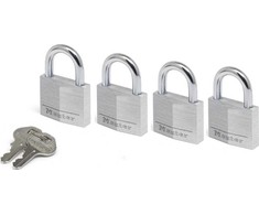 MasterLock Master Lock Padlock 4 pcs. Set (40mm) 9140EURQNOP