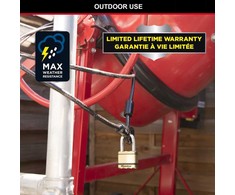 „MasterLock Master Lock“ spyna, pagaminta iš laminuoto plieno (64 mm), M15BEURDLF