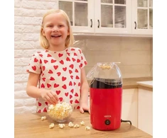 Maszynka do popcornu Hoffen Spragėsių gaminimo aparatas 1200W raudona