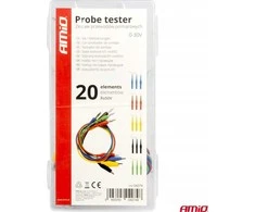 Matavimo laidų rinkinys automobiliams 20 vnt. AMIO-04274