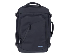 Mateine Kuprinė DONAU TRAVEL Warsaw, 15,6", 23l, USB + kabelis, juoda