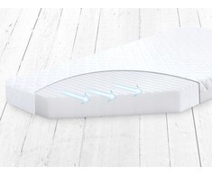 Matex Vaikiškas čiužinys loveliai 120x60x8 cm, ortopedinės putos, pralaidus orui dvipusis, čiužinys kūdikiams ir vaikams, minkštas pagrindas