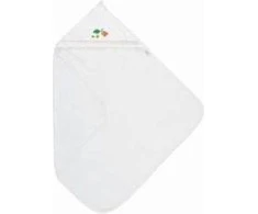 Rankšluostis Matex Baby maudymosi užvalkalas maxi 100x100 baltas (MT0135)