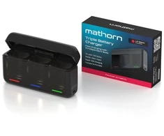 Mathorn TripleBox Charger 20W PD QC įkroviklis fotoaparatui – trijų kanalų įkroviklis Canon LP-E6NH/E6P baterijoms (MBC-T200B)