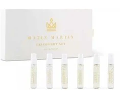 „Matin Martin Discovery“ rinkinys EDP unisex (EDP Illusion 2 ml + EDP El Dorado 2 ml + EDP Raa'd 2 ml + EDP Amber Wave 2 ml + EDP Santorini 2 ml + EDP Crown 2 ml)