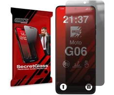 GrizzGlass Matinis privatumą užtikrinantis stiklas GrizzGlass SecretGlass, skirtas Motorola Moto G06