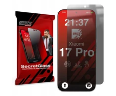 GrizzGlass Matinis privatumą užtikrinantis stiklas GrizzGlass SecretGlass skirtas Xiaomi 17 Pro