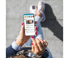 GrizzGlass Matinis privatumą užtikrinantis stiklas GrizzGlass SecretGlass, skirtas Xiaomi POCO M7 Plus 5G