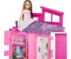 Mattel Barbie Jaukūs nameliai + lėlės rinkinys (HRJ77)