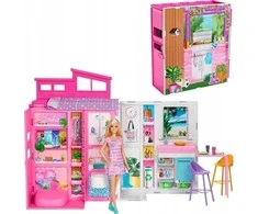 Mattel Barbie Jaukūs nameliai + lėlės rinkinys (HRJ77)