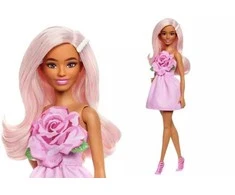 Mattel BARBIE madistė rožine suknele (HYT94)