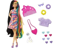 Barbie Totaly Hair lėlė azijietė