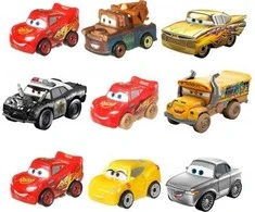 Mattel CARS 3 automodelių rinkinys Mini Lenktynininkai, 3vnt., GKG01