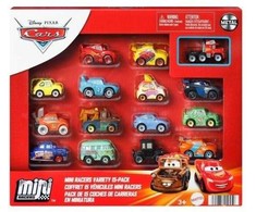 Mattel Cars Auta Mikroauta 15-pak