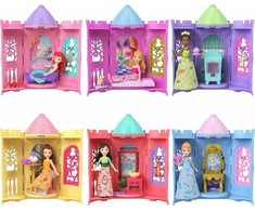 Mattel Lėlė Disney princesė su staigmenos bokštu įvairių modelių