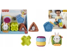 Mattel FP Kaladėlės SENSORYCZNE HXK48 PUD2