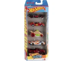 Mattel „Hot Wheels“ lenktynių trasa „Lenktyniaukite į startą!“ 5 automobilių rinkinys