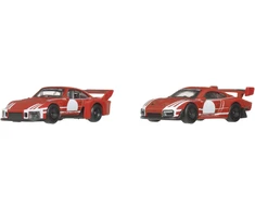 Mattel HOT WHEELS PREMIUM dviejų Porsche 935 rinkinys THEN&amp;NOW (JHW51)