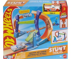 Mattel Žaislinis automobilis su kilpa ir šuoliu