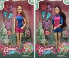 Mattel Lėlė su nardymo rinkiniu