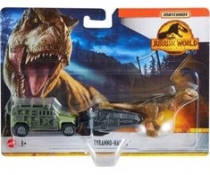 Mattel Matchbox Jurassic World Vehicle Tyranno-Hauler dinozaurų transporteris