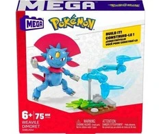 Mattel Konstruktorius MEGA Pokémon Weavile Dimoret HTJ02 GDW29