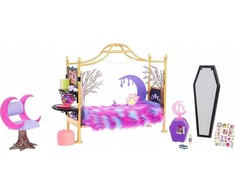 Mattel Lėlių namelis Monster High Clawdeen Wolf miegamasis