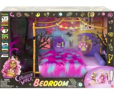 Mattel Lėlių namelis Monster High Clawdeen Wolf miegamasis
