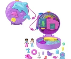 Lėlė kūdikis su priedais Polly Pocket Dolphin Rescue