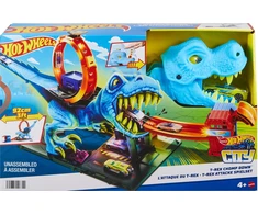 Mattel Žaislinis Hot Wheels City T-Rexas lenktynių rinkinys
