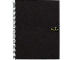Maul MAUL A603890 notatnik A4 120 ark. Juodas