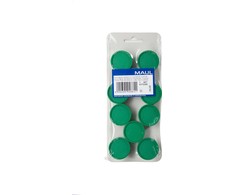 Maul MAUL Industriemagnet rund 29mm 10 Stück grün