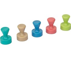 Maul Magnesy neodymowe w kształcie stożka 12mm 10 vnt skirtingos spalvos