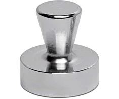 MAUL Neodym-Kegelmagnet,  17 mm, 7kg, 4 St. hellsilber