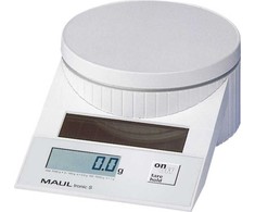 MAUL Solar Letter Scales MAULtronic S. 5000 g. Baltas Elektroninės pašto svarstyklės Baltas