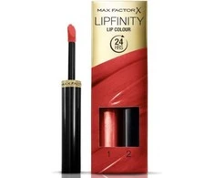 "Max Factor Lipfinity" lūpų dažai 24h 125 So Glamurous 2ml