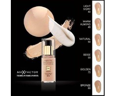 "Max Factor Facefinity 3 in 1" maskuoklis ir makiažo pagrindas Spf20 75 Golden 30ml