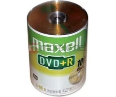 Maxell DVD + R 4.7 GB 16x 100 vienetų (275737.30.TW)