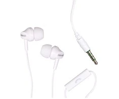 Maxell ausinės su laidu Įstatomos į ausis (į ausis įkišamos tipo) ausinės EB-875 Jack 3,5mm balta