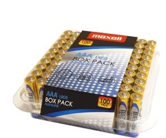 Maxell Baterijos LR03 100 vnt.