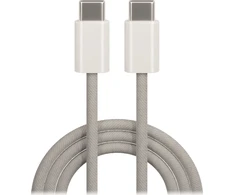 Maxlife MXUC-06 kabelis USB-C - USB-C 1,0 m 20W pilkas nylon