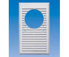 Maxpol Tinklelis absorberiui su tinkleliu 175x295mm fi120mm balta - 128