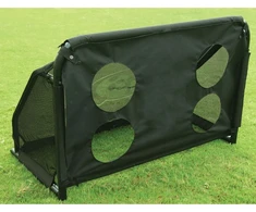 Maxwel Metalinis futbolo vartų komplektas 240x120 cm su treniruočių kilimėliu 2010510