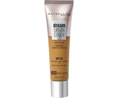 „Maybelline Dream Urban Cover Full Cover Kreminis“ makiažo pagrindas, 356 „Warm Coconut“ SPF 50, 30 ml