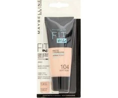 Maybelline Fit Me Matte + Poreless Liquid Foundation 104 Soft Ivory, 30 ml
