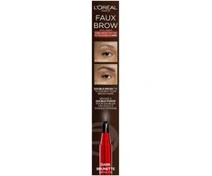 L'Oreal Paris Faux Brow tamsiai ruda 1 ml