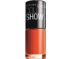 Maybelline Maybelline, „Color Show 60 Seconds“, nagų lakas, Nr. 341, oranžinis priedas, 7 ml
